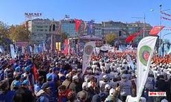 Türk-İş'ten 'Zordayız Geçinemiyoruz' Mitingi