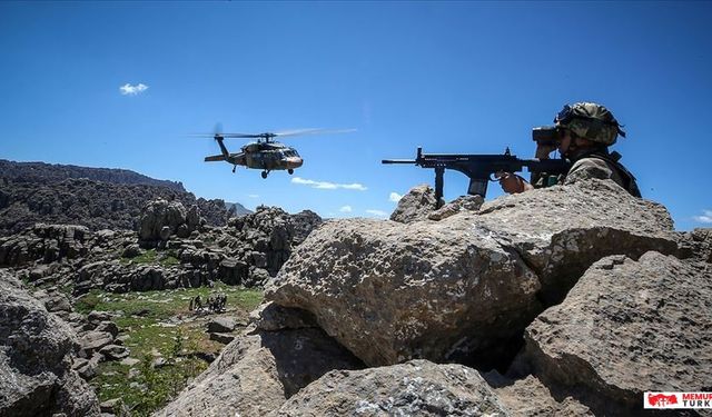 Irak'ın Kuzeyinde 6 Terörist Etkisiz Hale Getirildi